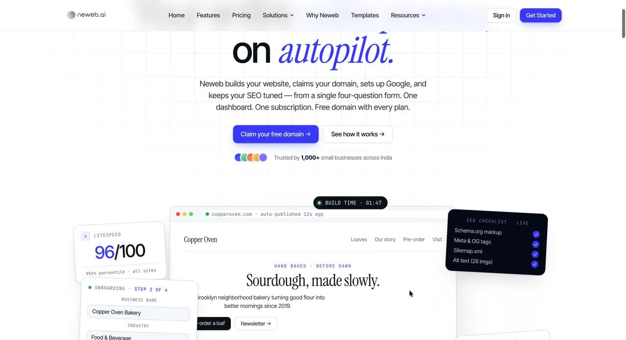 Neweb — AI orchestration & automation