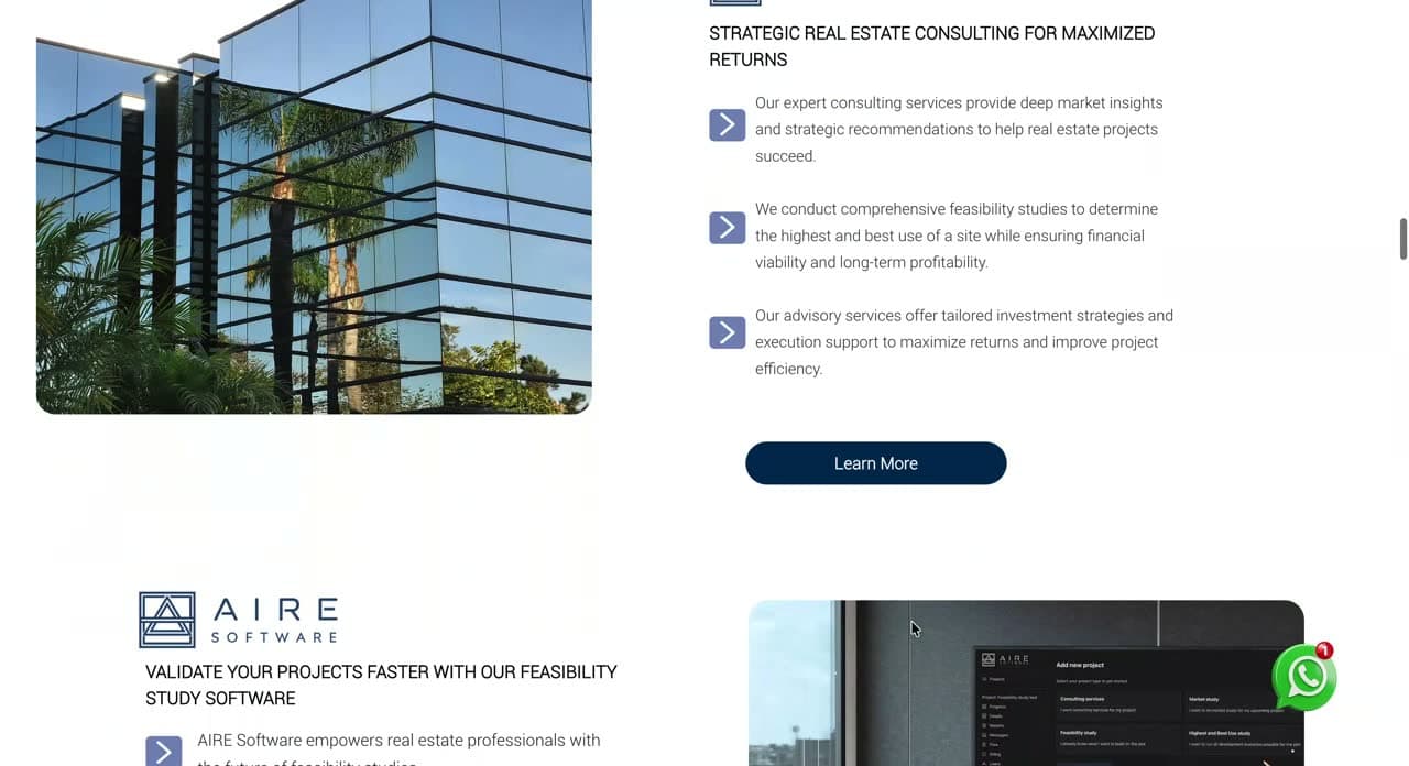 Aire Real Estate — screen 2