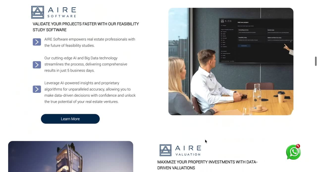 Aire Real Estate — screen 3