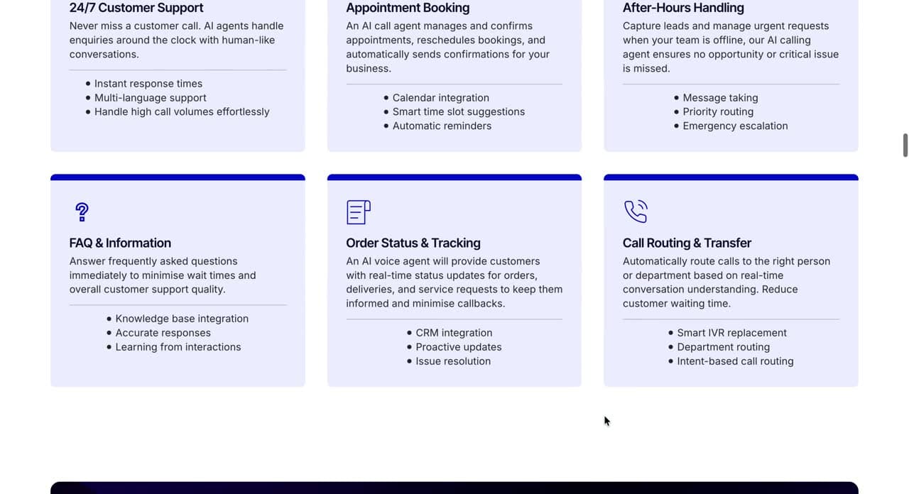 Callease AI — screen 1