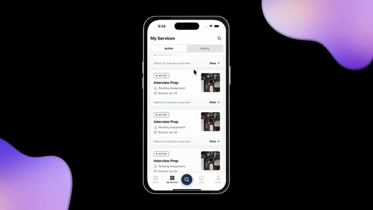 Candidate App — screen 2