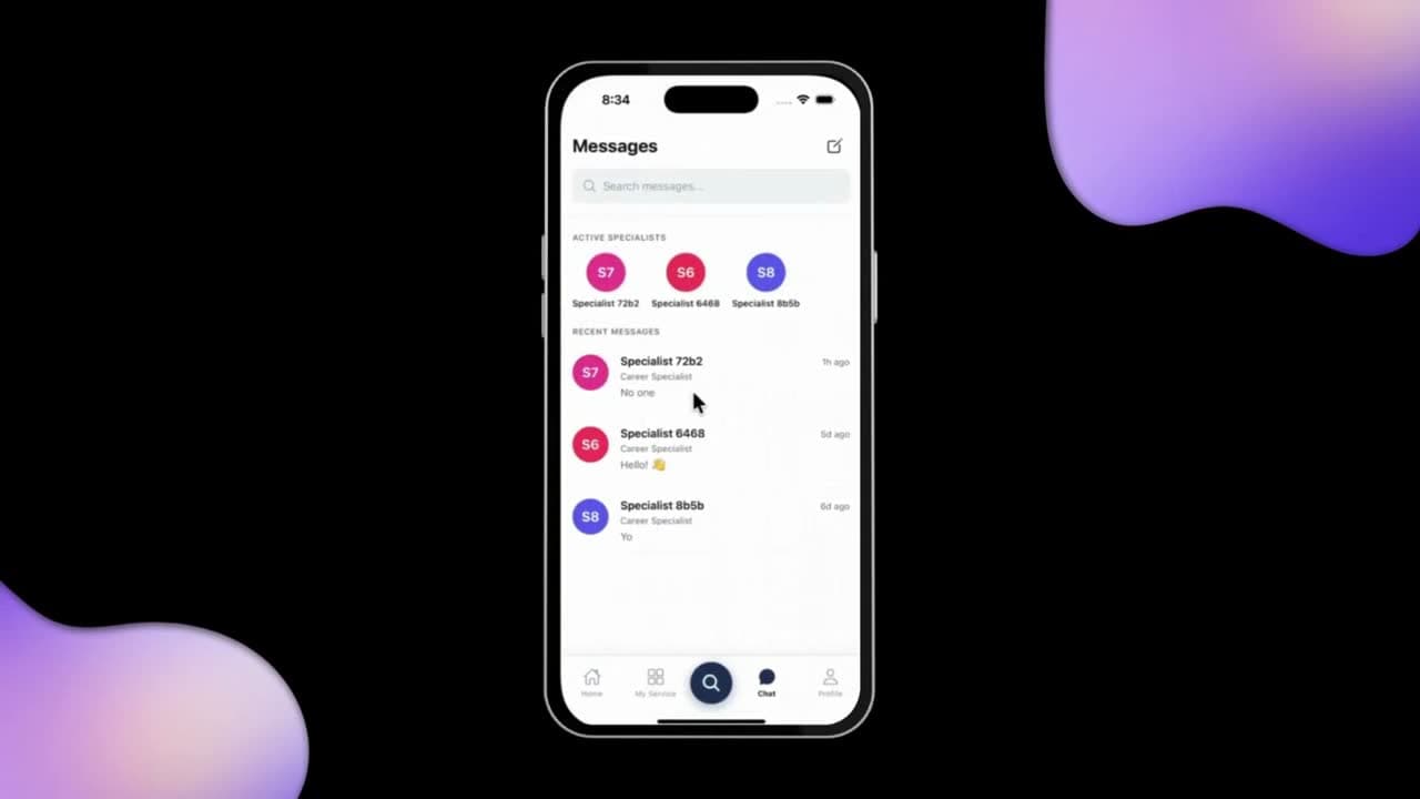 Candidate App — screen 3